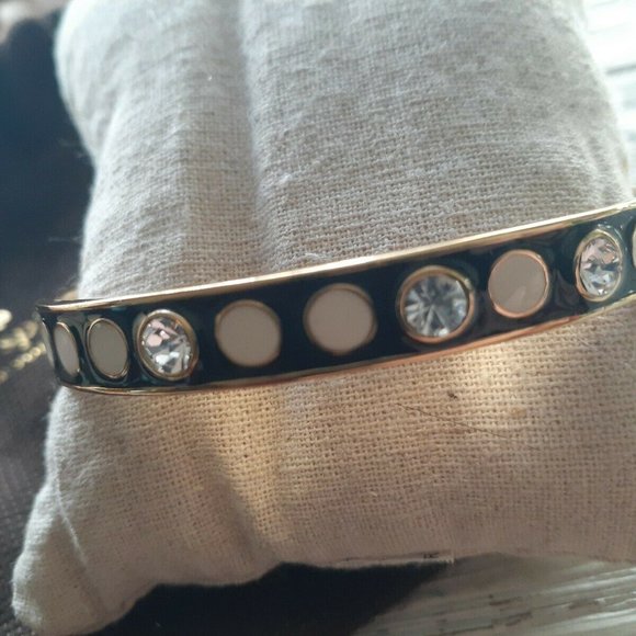 KATE SPADE Spotlight Dot ENAMEL BANGLE Bracelet - Picture 2 of 3